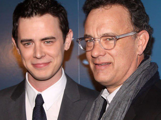 Tom y Colin Hanks