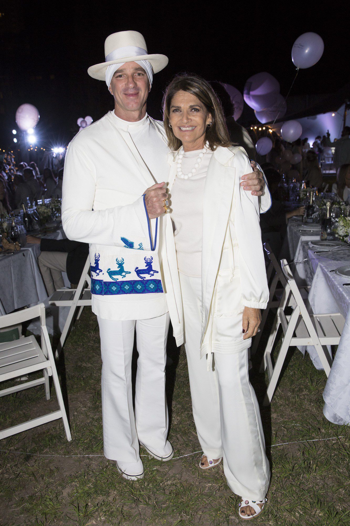 Alan Faena y Teresa Calandra