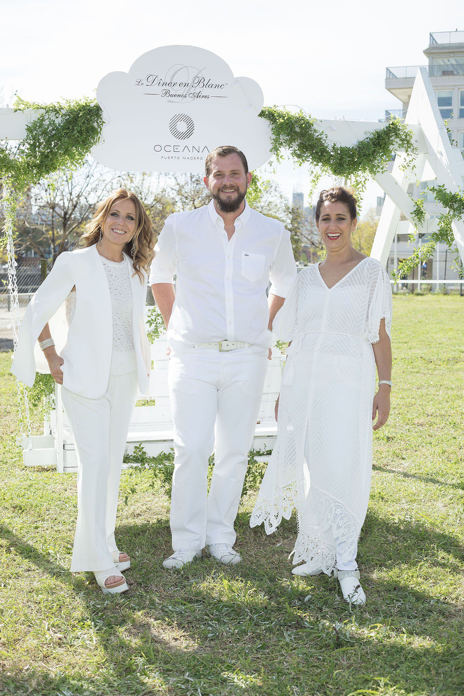 Jimena Suarez, Nicolas Francisquelo y Maia Naon 