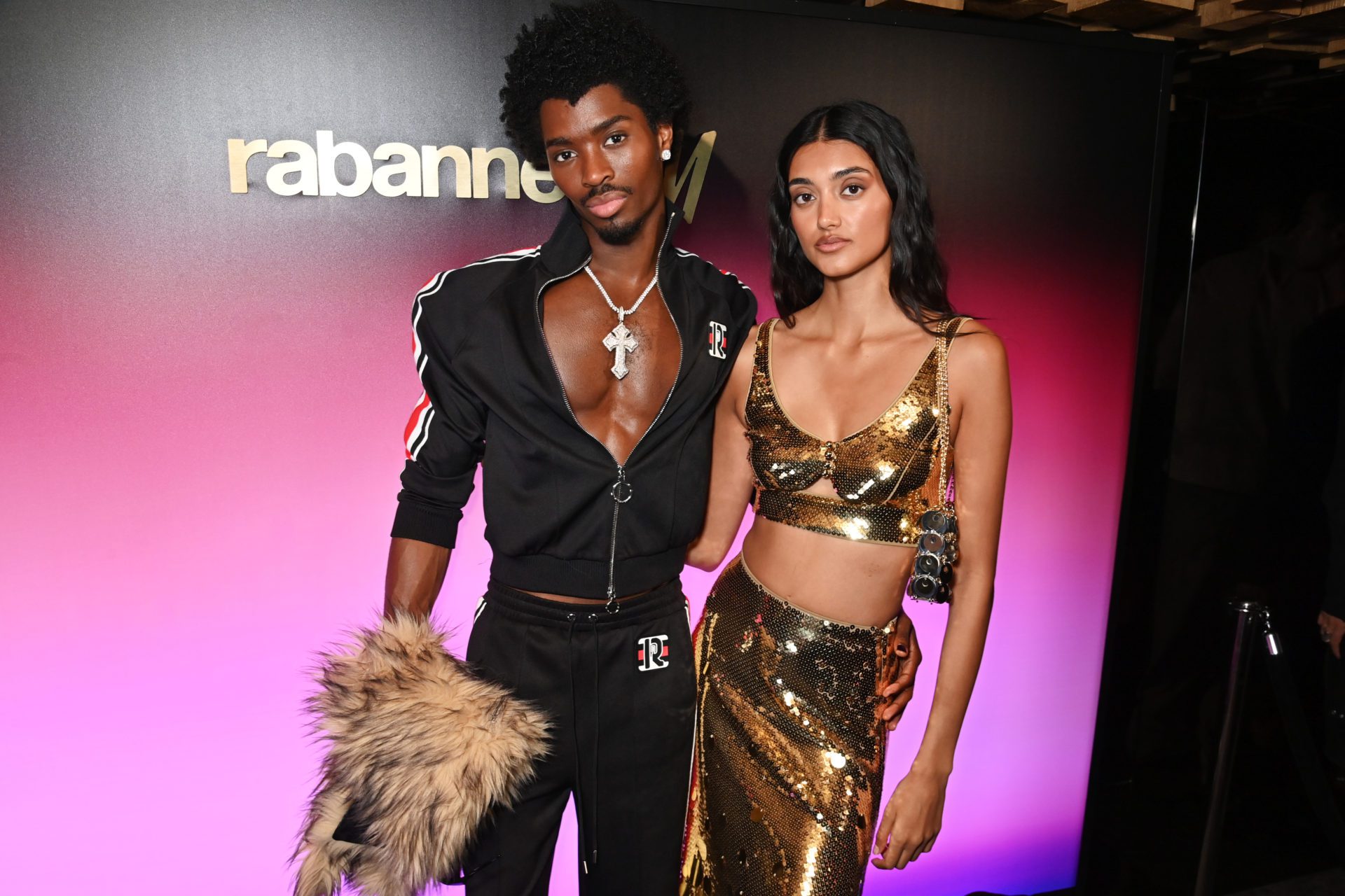 Justine Skye attends the launch of the Rabanne H&M collection at