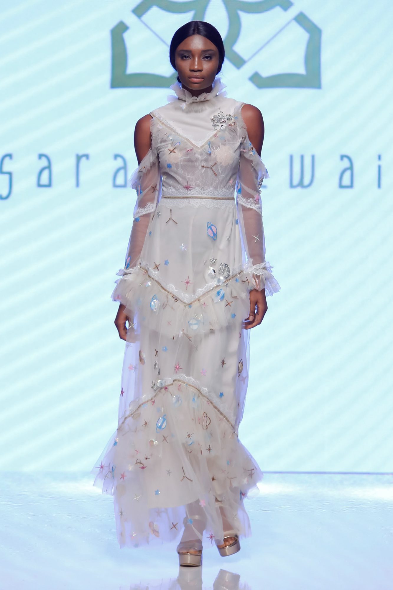 Sara Altwaim Resort 2020 Collection Arab Fashion Week in Dubai