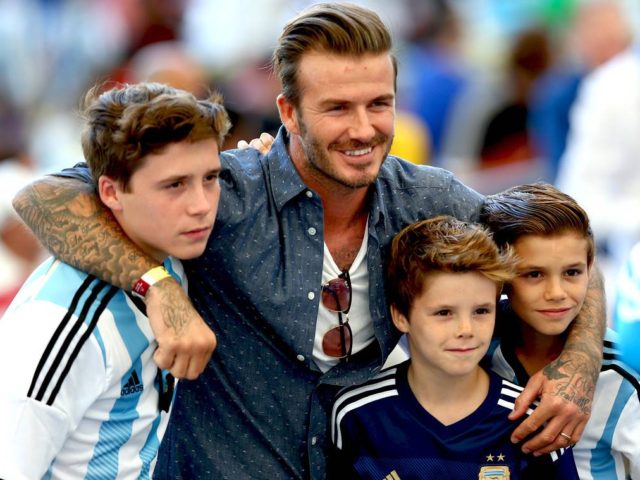 David Beckman y sus herederos: Brooklin, Romeo y Cruz